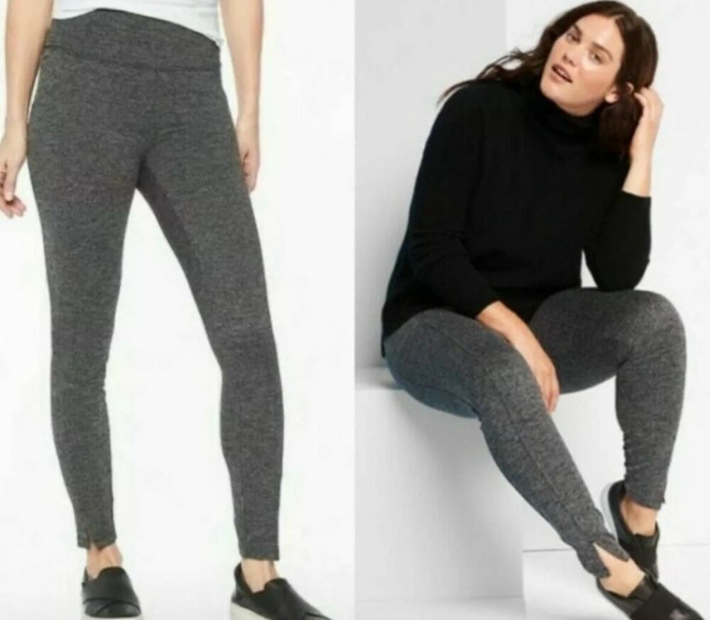 Athleta Mercer Tight Herringbone Black XS Work Professional Pant